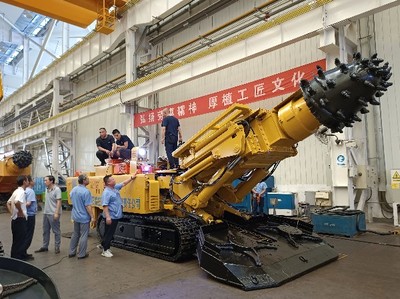 “石煤”智能掘進(jìn)裝備持續(xù)效力山西智慧礦山建設(shè)